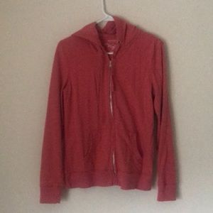 Sonoma coral pink hoodie top